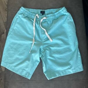 J. Crew Light Blue Stadium Shorts